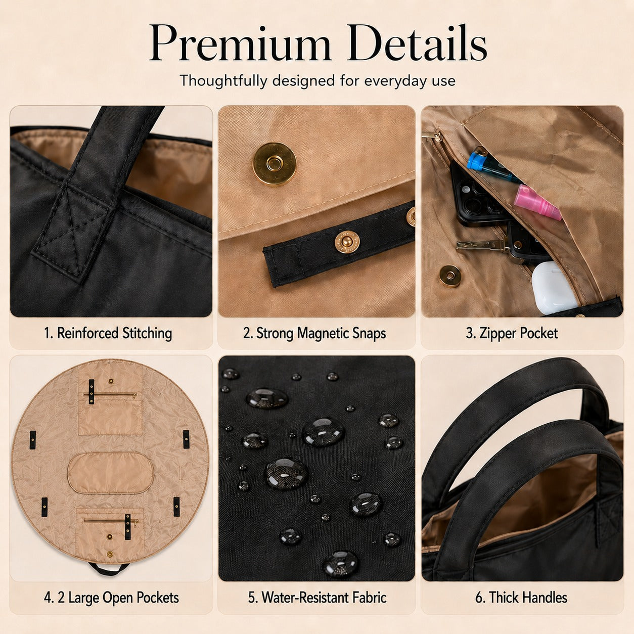 SHARSHA 2-in-1 Bag &amp; Mat
